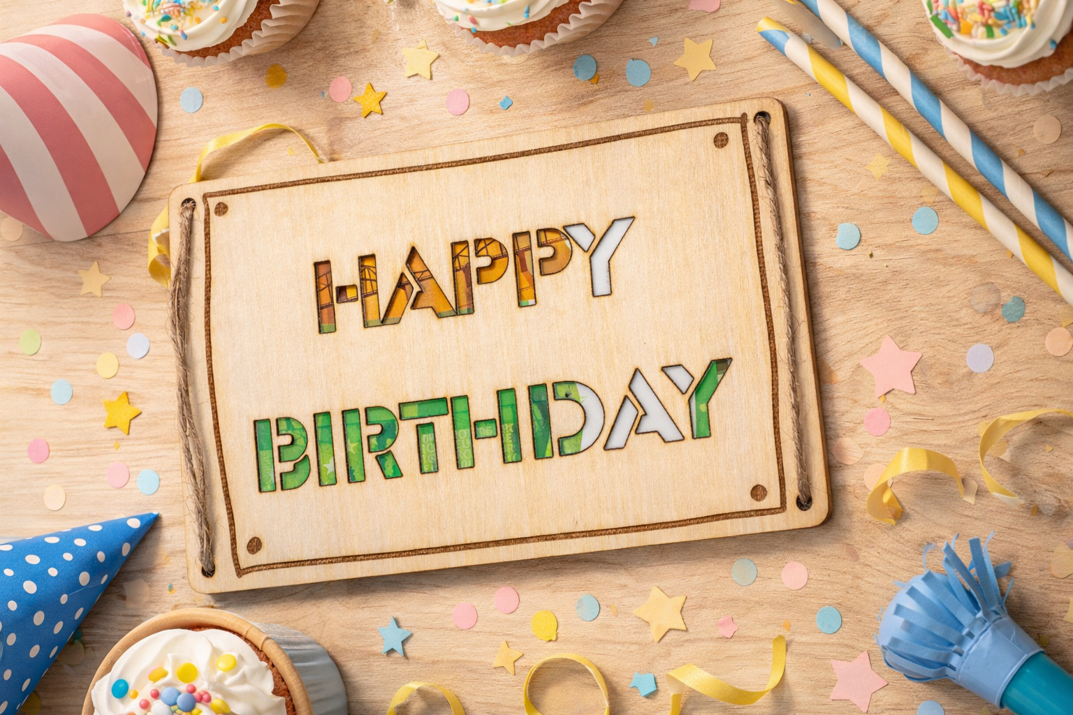 Geldgeschenk Karte Happy Birthday Geschenkidee