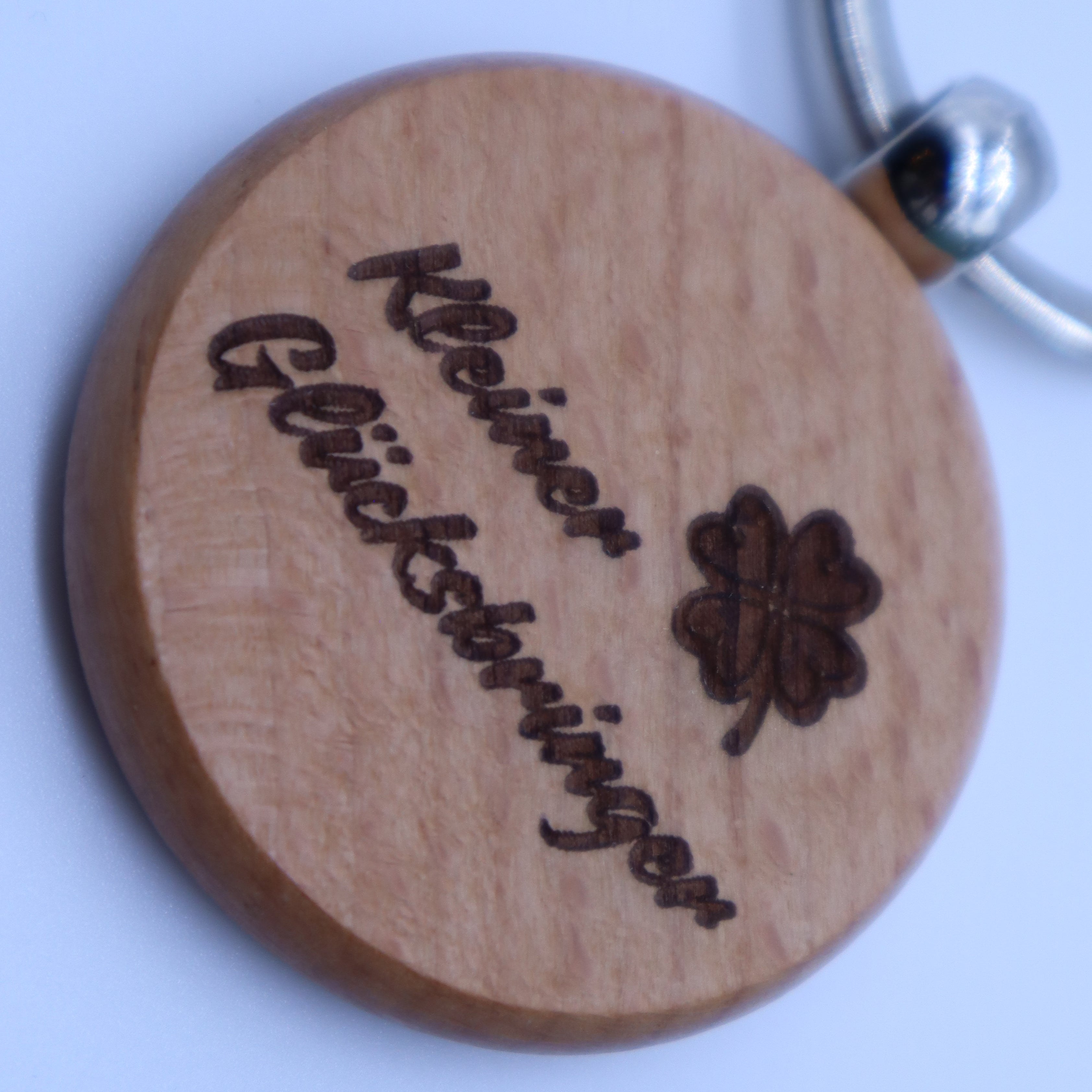 Lasergravur Holz Schlüsselanhänger Geschenkidee
