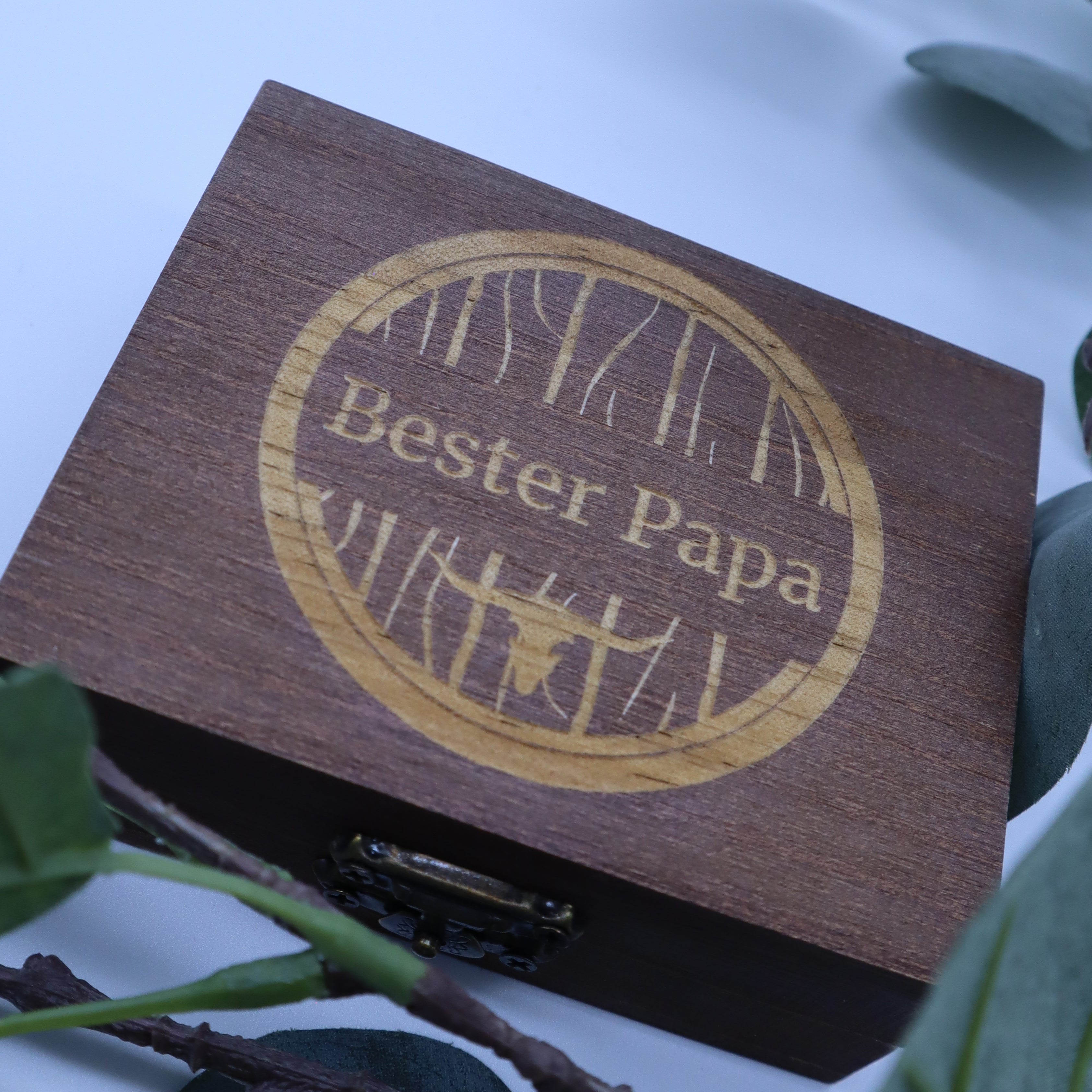 Whiskey Kühlsteine Set mit Gravur Bester Papa